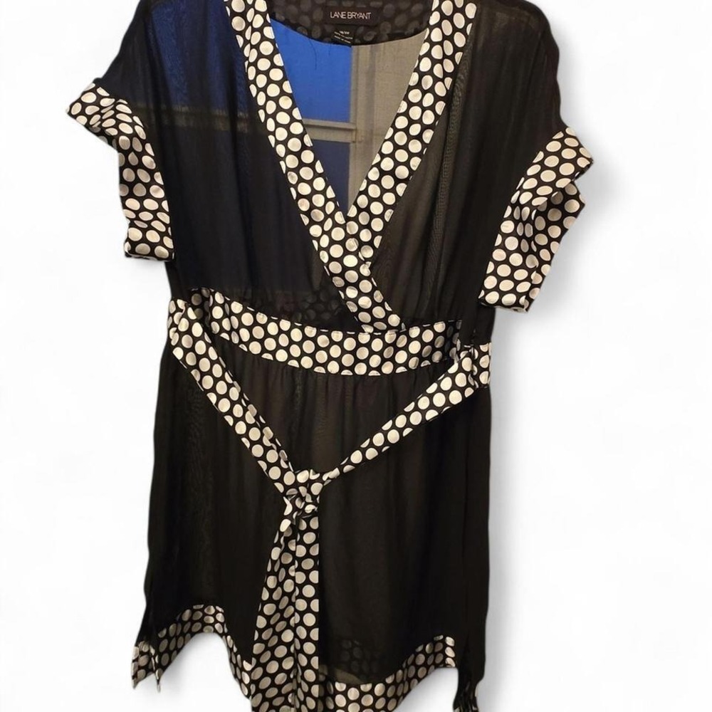 Lane Bryant‎ Black Shirt Elegant black shirt by Lane Bryant.